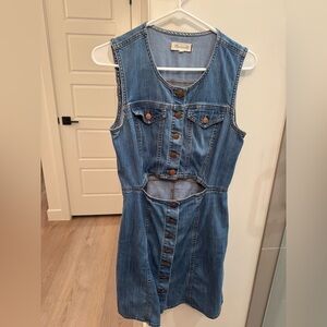 Madewell Blue Denim Dress